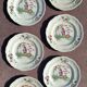 Set of plates x6 Longchamp