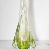 Val Saint Lambert crystal lamp base