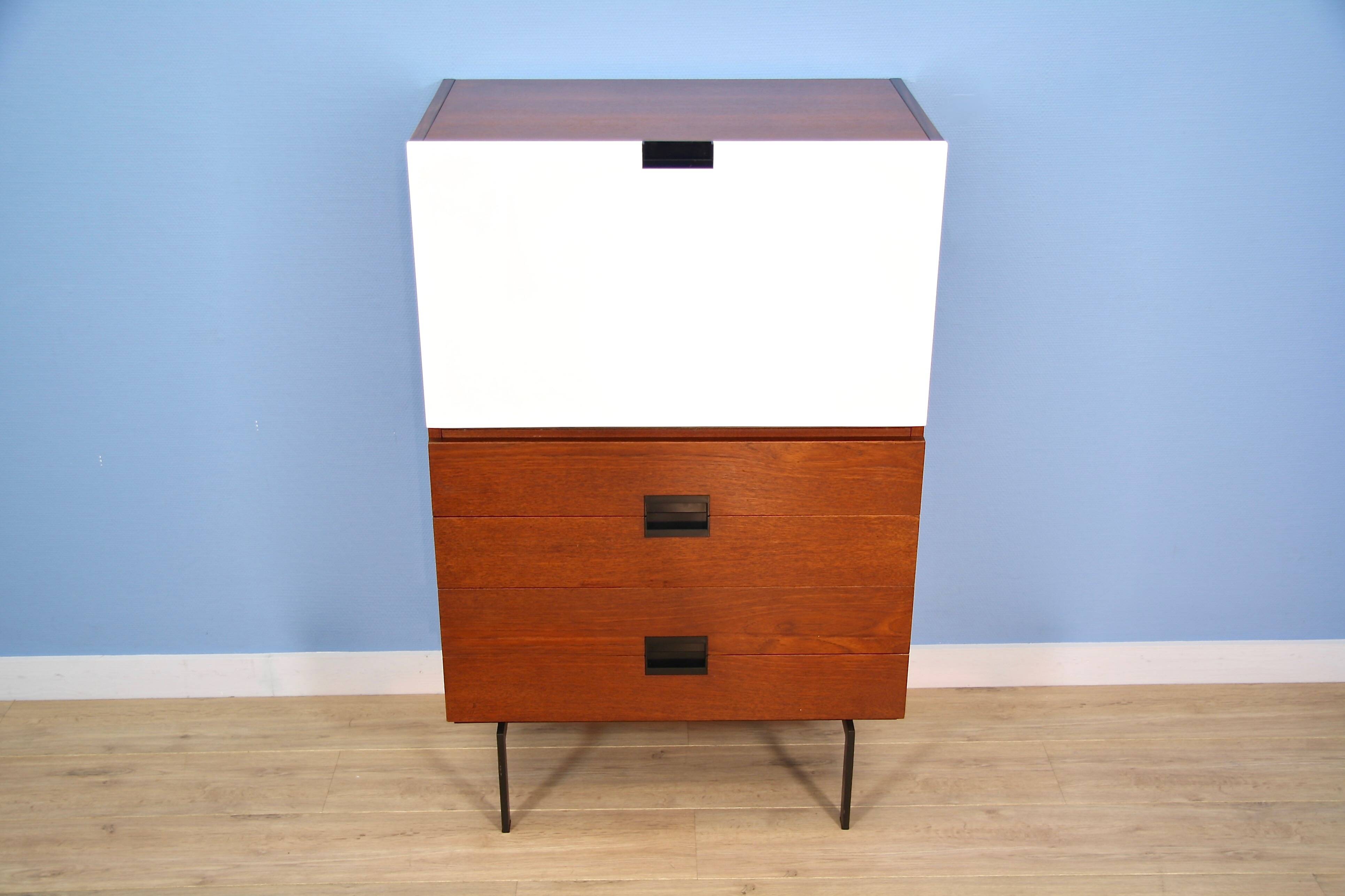 Dutch CU07 cabinet in teak, Japanese series, Cees Braakman for Pastoe, 1950