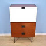 Dutch CU07 cabinet in teak, Japanese series, Cees Braakman for Pastoe, 1950