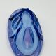 Bohemian glass art cup Chribska