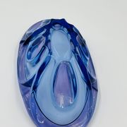 Coupe d'art en verre de Bohême Chribska