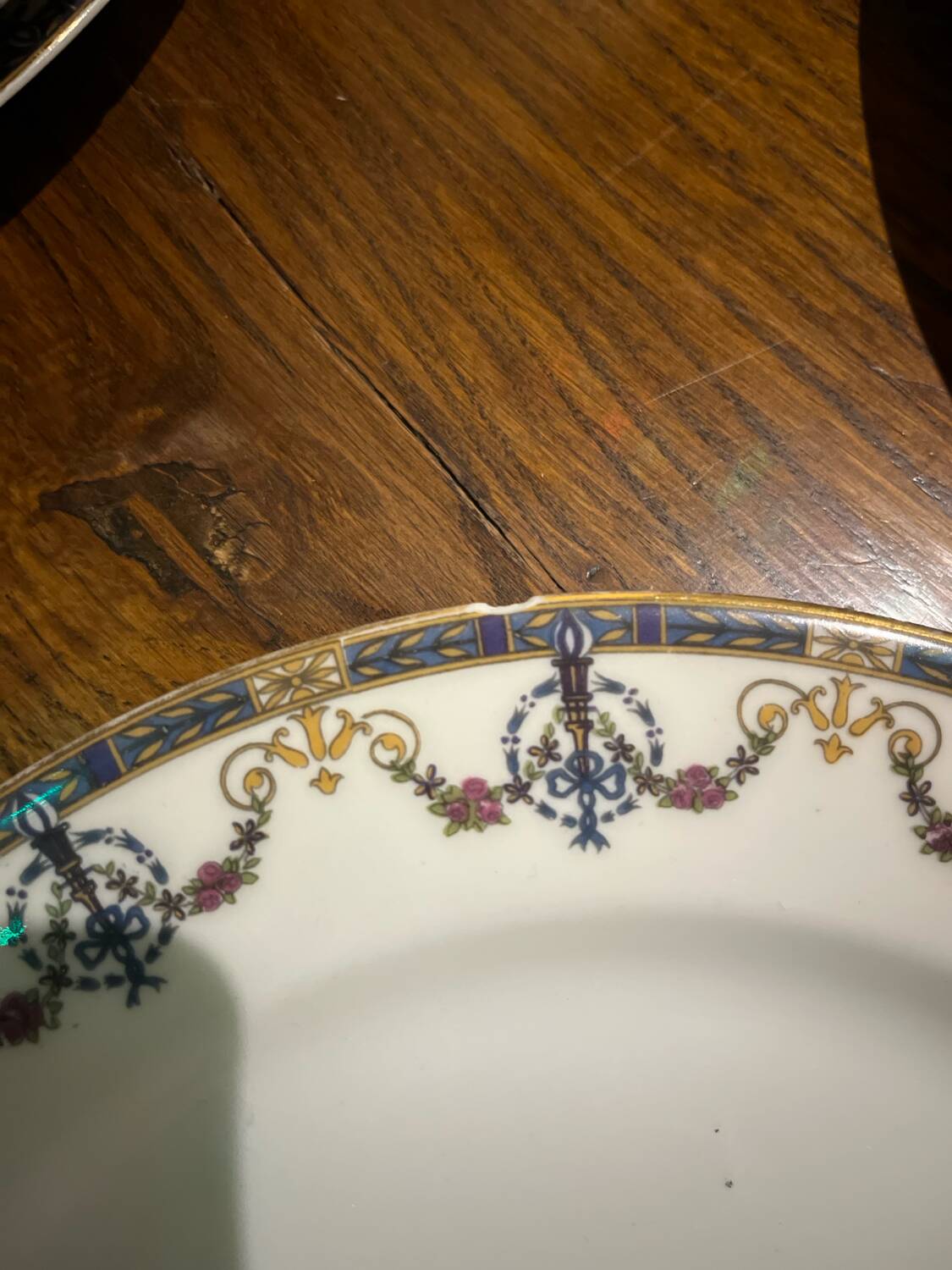 Limoges porcelain tableware set