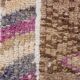 Tapis noué à la main turc vintage 83x287 cm