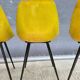 4 chaises Coccinelle René-Jean Caillette pour Steiner 1950