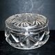 Richly cut crystal candy box from BACCARAT? 20th century.