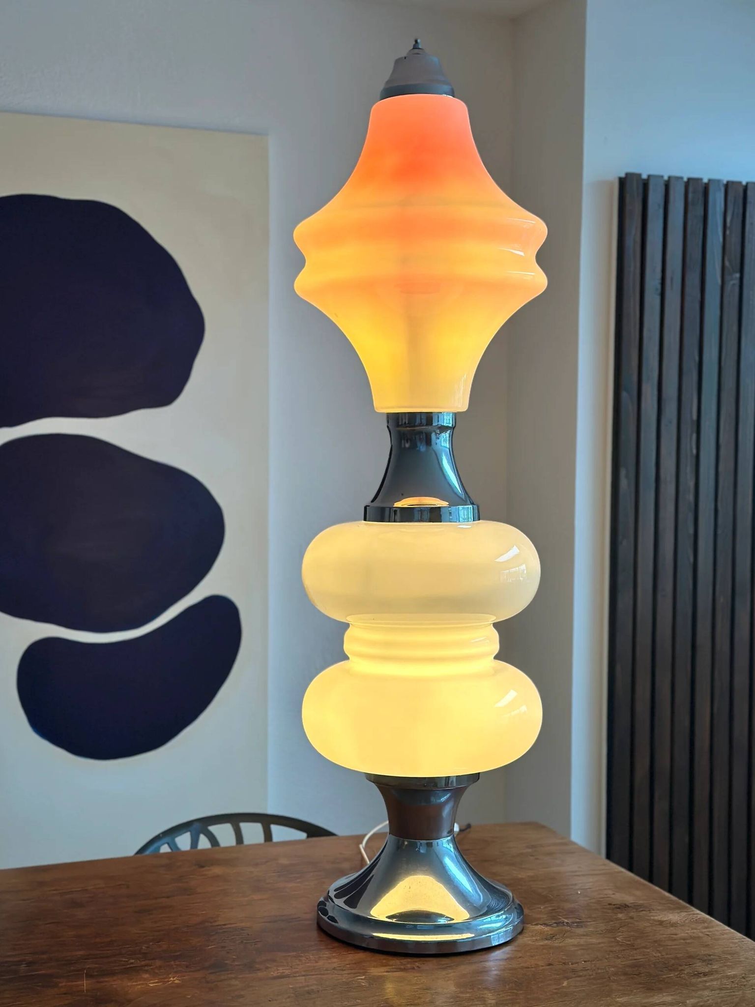 Rare Italian Space Age floor lamp
