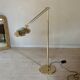 Lampadaire liseuse articulée metal doré vintage