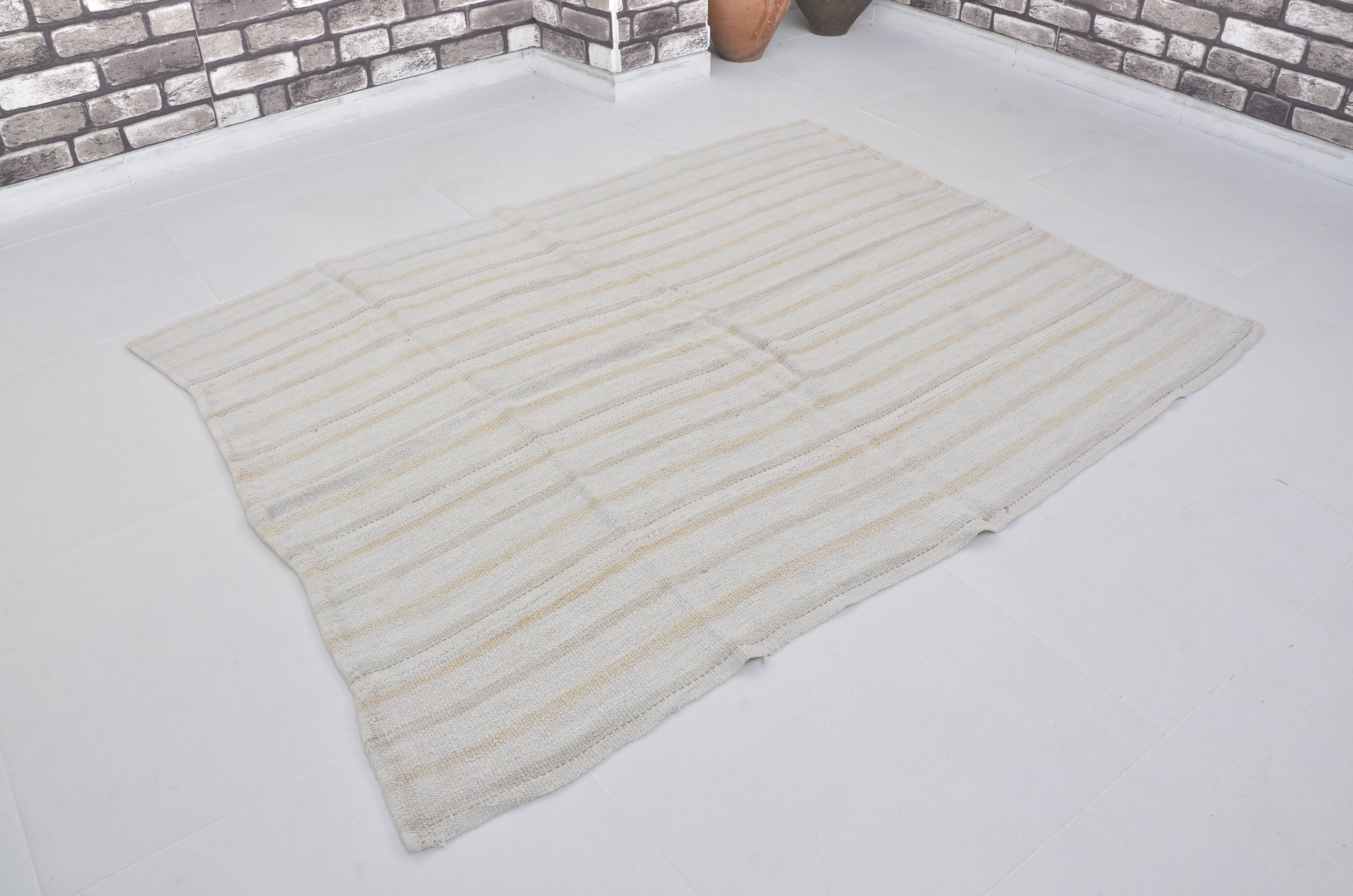 Vintage Anatolian Hemp Kilim Rug sku 3689