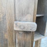 Brutalist oak buffet