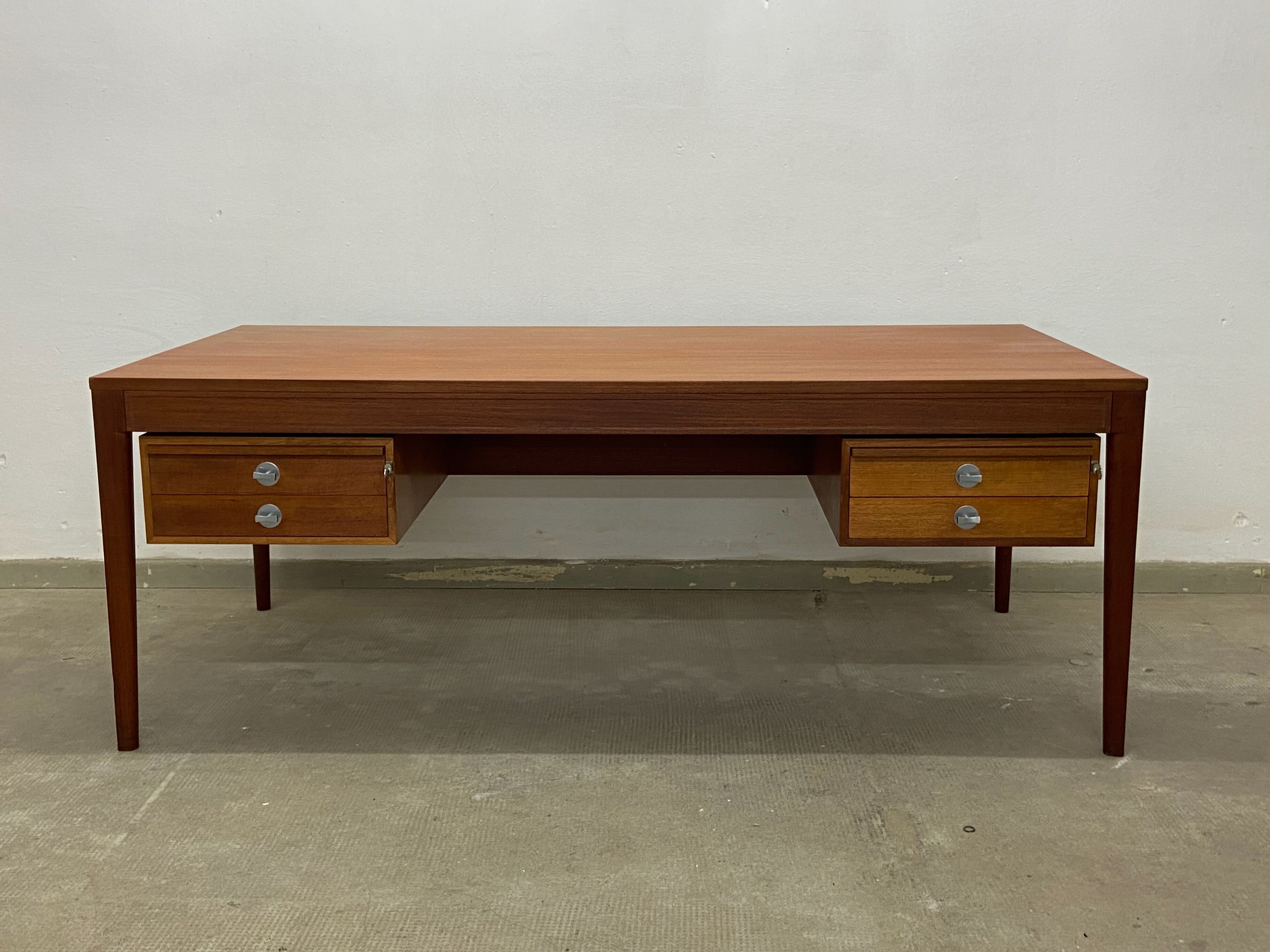 Set of Diplomat writing desk and sideboard by Finn Juhl for France & Søn, 1950s