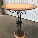 Art deco style pedestal table