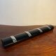 Designer metal and wood wall coat rack