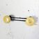 Vintage metal coat rack