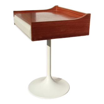 Table de chevet design scandinave années 1960