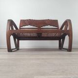 Burmese teak bench