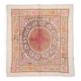 Vintage hand-embroidered tablecloth 140x147 cm