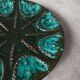 Pair of Mid Century Modern oyster plates 1970s