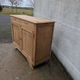 Natural wood sideboard