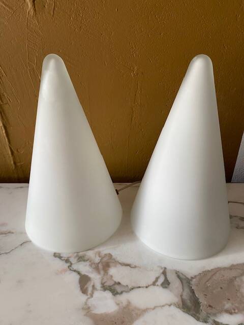 Teepee lamp pair