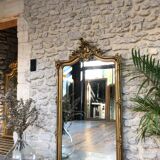 Old mirror Louis XV 145,5cm/77,5cm