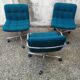Fauteuils bureau Airborne vintage