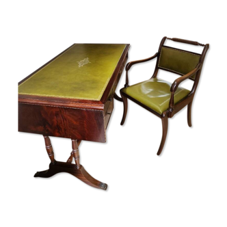 English desk and chair
