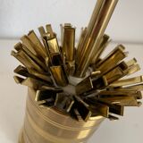 Vintage cigarette holder 1960 golden dispenser box - 14 x 7 cm