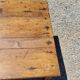Oak farmhouse coffee table nineteenth century 160cm 2 drawers