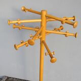 Scandinavian wooden coat rack by Nanna Ditzel