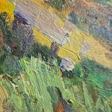 Provençal Landscape - Oil on canvas