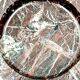 Sergio Asti, red Levanto marble ashtray bowl, UP&UP Carrara Italy, 1970s