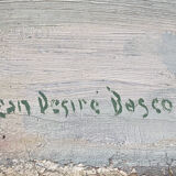 Painting "Landscape of Algeria" Jean-Désiré Bascoulès (1886/1976) HST Orientalist