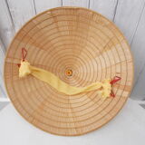 Asian straw hat