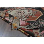 1970s Vintage Turkish Hand-Knotted Wool Cotton Brown Area Rug 234x417