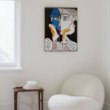 Reproduction of Picasso Les amants 60x50cm acrylic