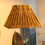 Square rattan suspension braided
