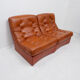 Vintage leather sofa 1970s