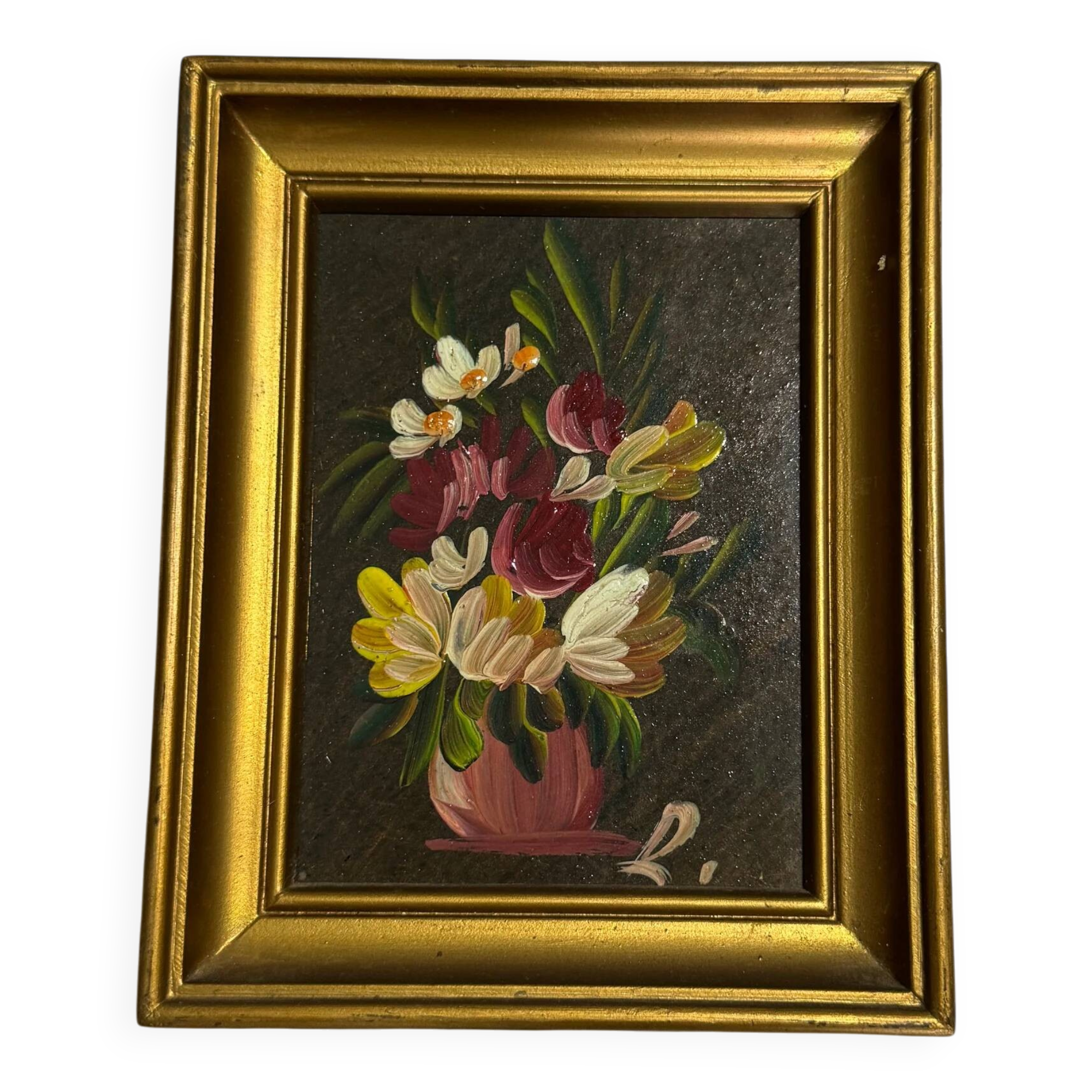 Vintage flower painting