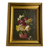Vintage flower painting