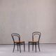 Vintage Thonet No. 214 chairs, Austria, 1970s set of 2