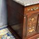 Bureau d'écriture victorien en palissandre par James Shoolbred.