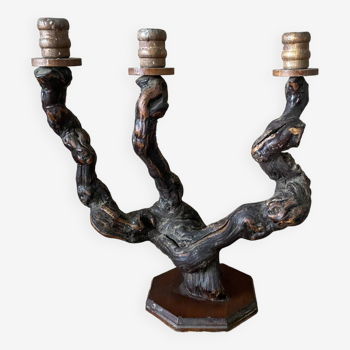 Old vine candlestick