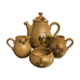 Teapot set Sarreguemines