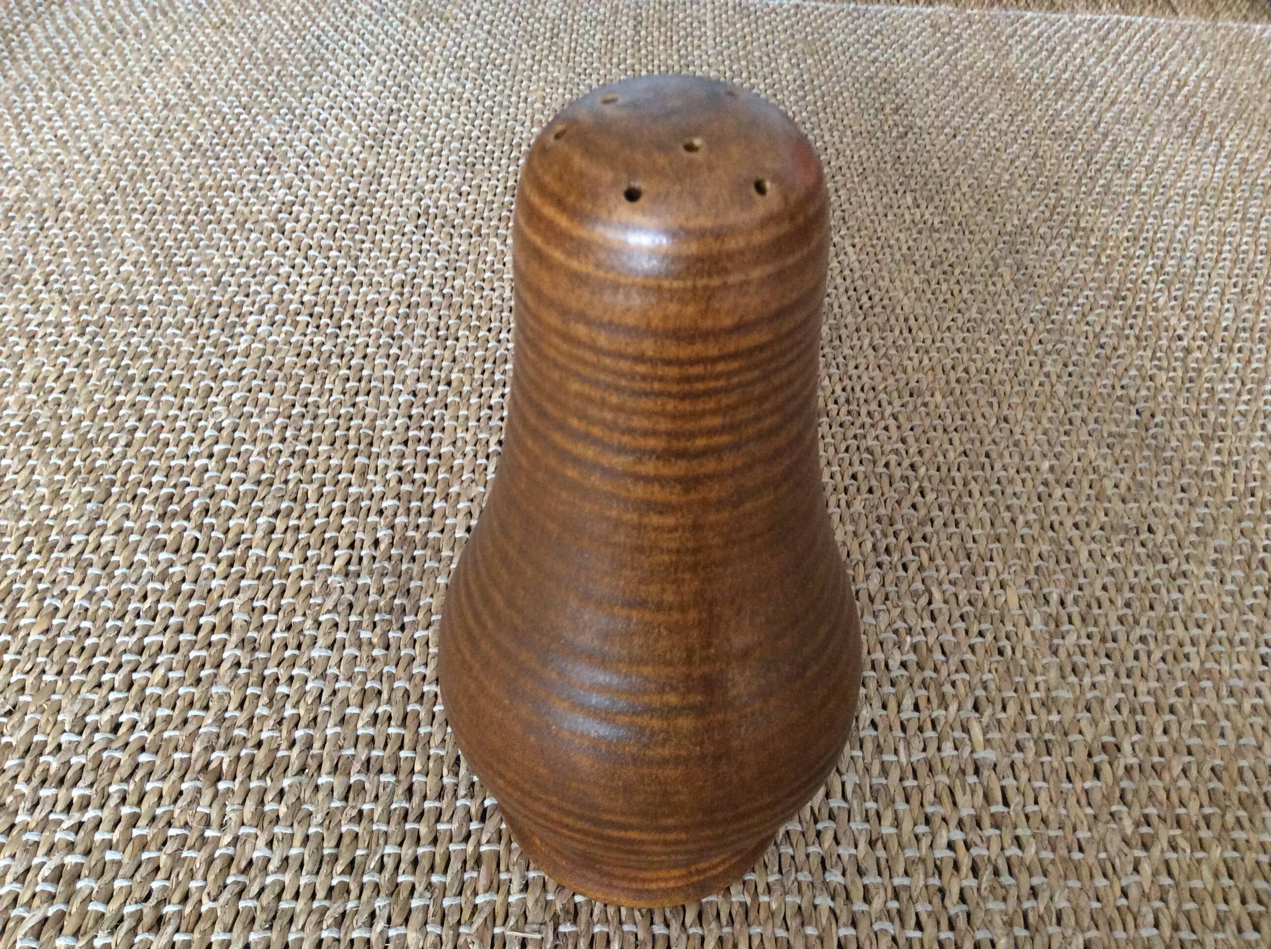 Stoneware sugar bowl