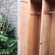 Vestiaire industriel vintage en bois