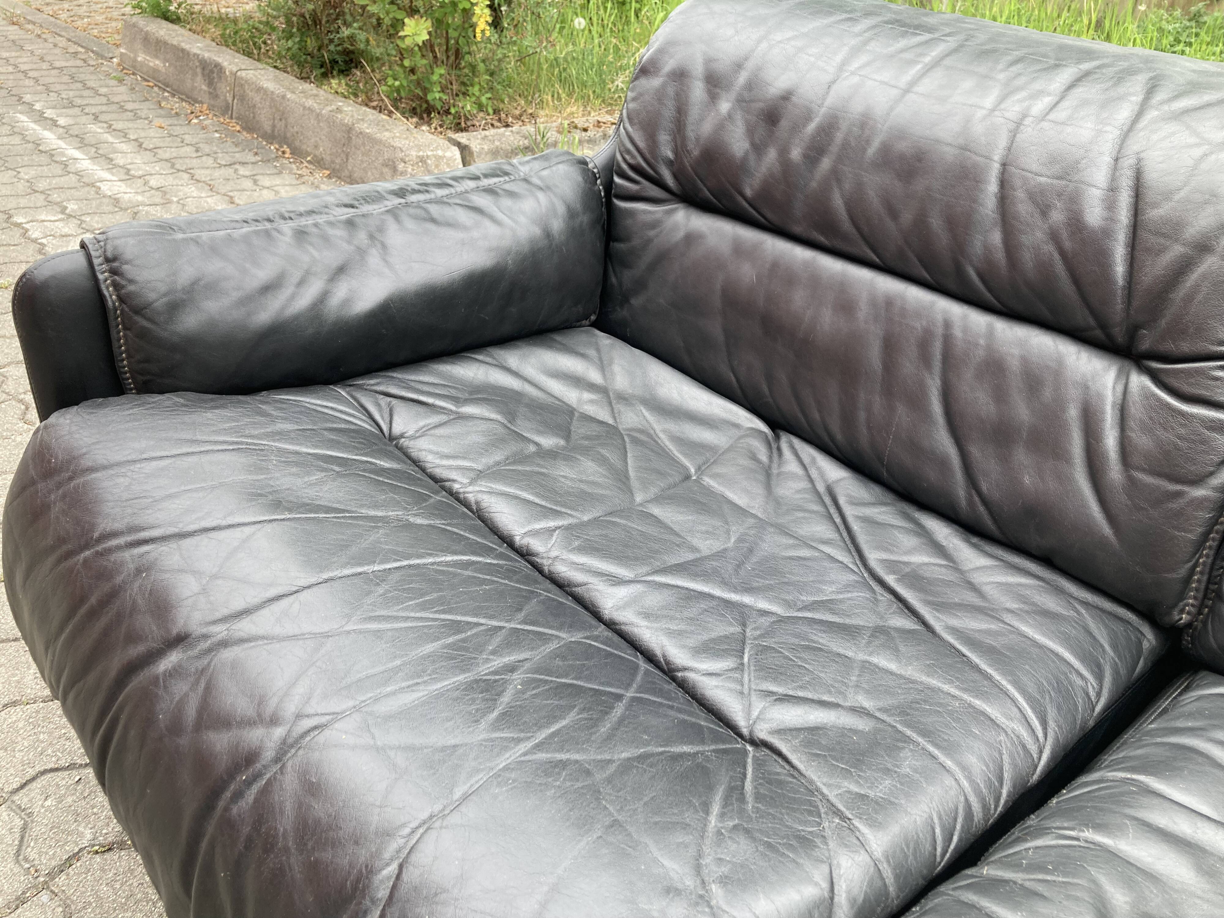 Dreipunkt International Modular Leather Sofa