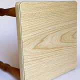 Saddle with turned wooden legs