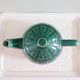Tea set (teapot + cup & saucer) green glazed ceramic