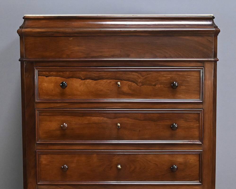 Rosewood Weekly Secretary Desk – Late 19th Century